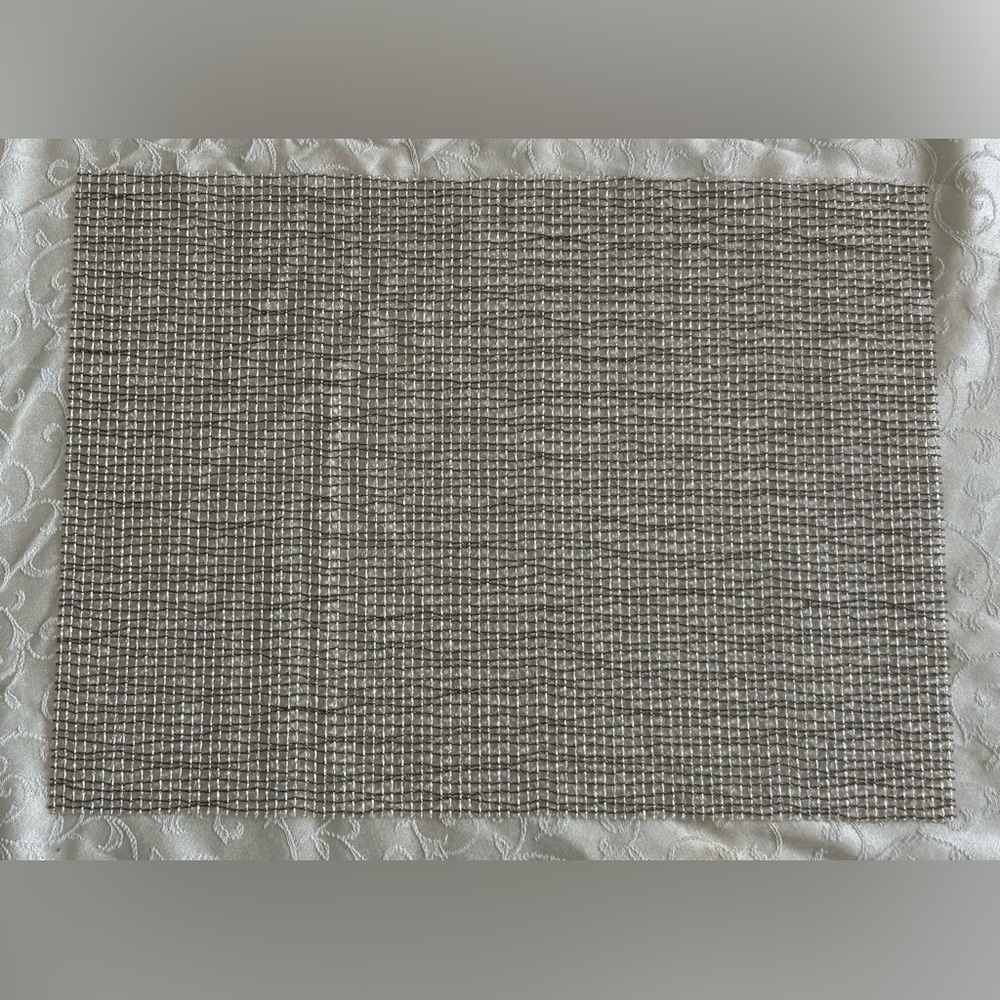 12 Chilewich Silver Woven Placemats